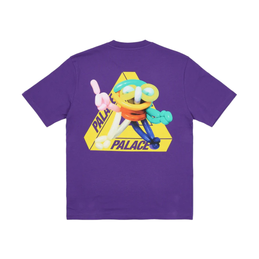 Palace Tri-Twister T-Shirt Regal Purple - 23SS