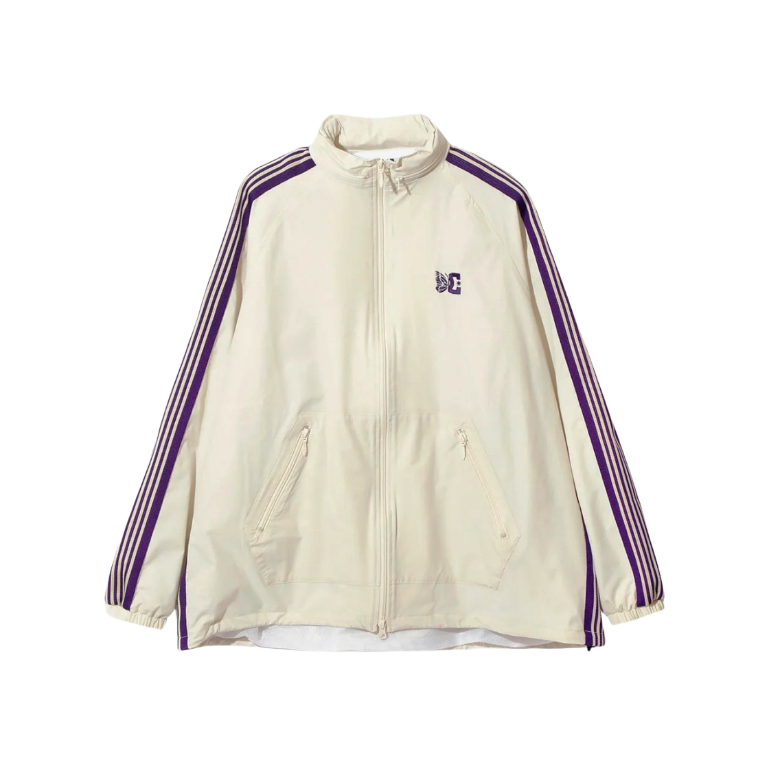 Needles×DC SHOES『Jog Jacket-Poly Ripstop』(Ivory) – Reggieshop