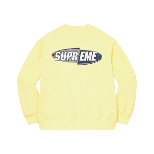 Supreme 212 Crewneck Light Yellow - 22FW
