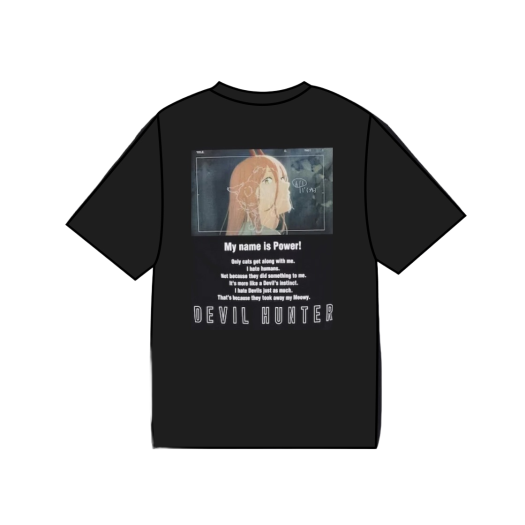 Uniqlo UT Chainsaw Man x Kosuke Kawamura Graphic T-Shirt Power Black - KR
