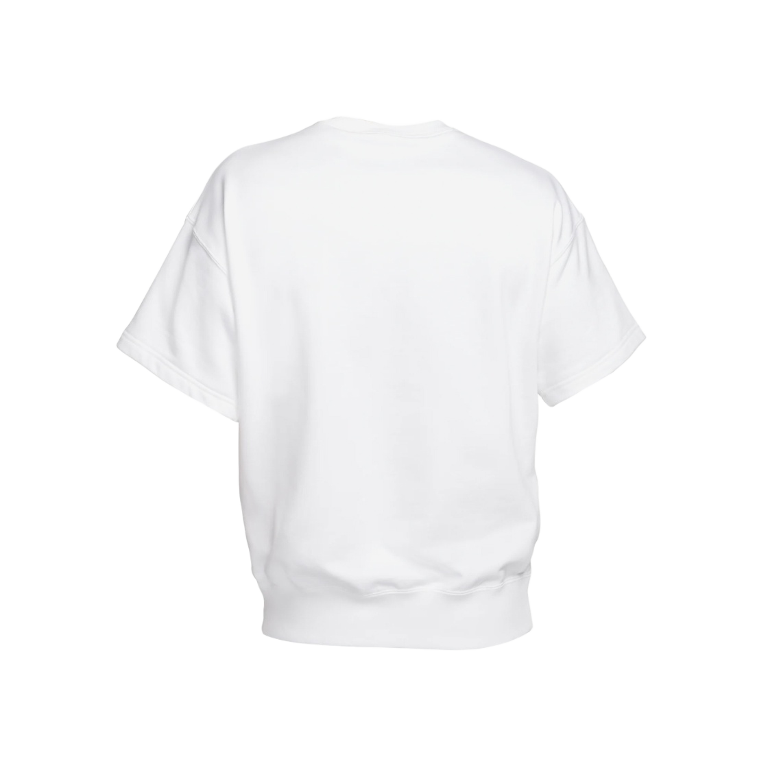 DX0881-100 Nike Solo Swoosh Short Sleeve French Terry Top White - Asia - #2