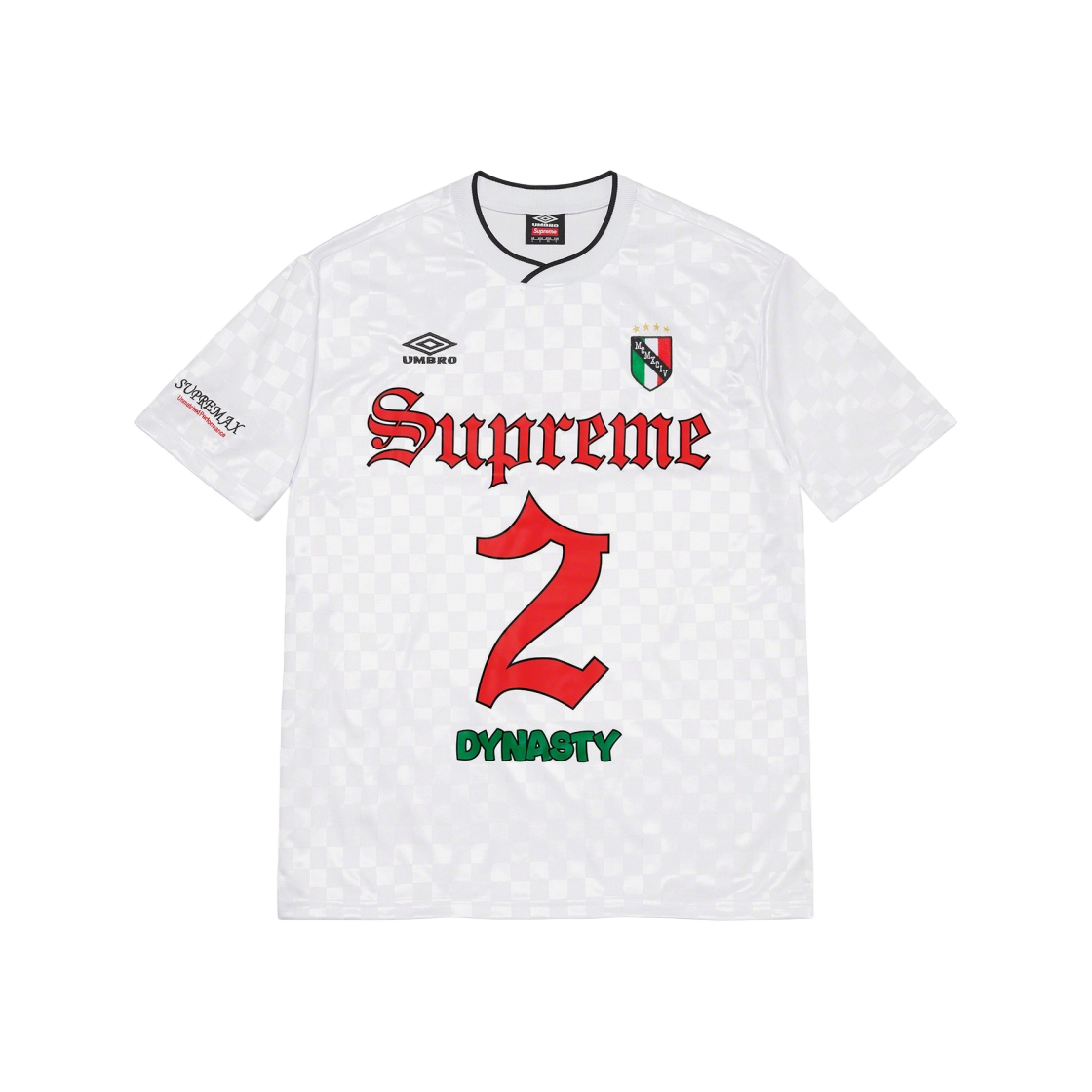 - Supreme x Umbro Soccer Jersey White - 22SS - 대표 이미지 #1