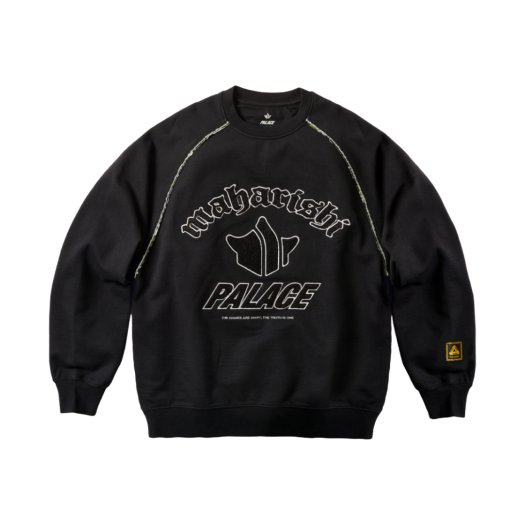 팔라스 스타 스크립트 크루넥 네이비 - 24SS | Palace | KREAM 팔라스 스타 스크립트 크루넥 네이비 - 24SS | Palace | KREAM
