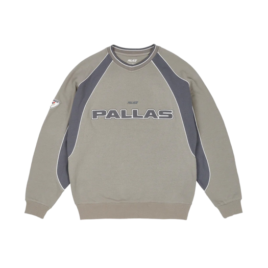 팔라스 스타 스크립트 크루넥 소프트 화이트 - 24SS | Palace