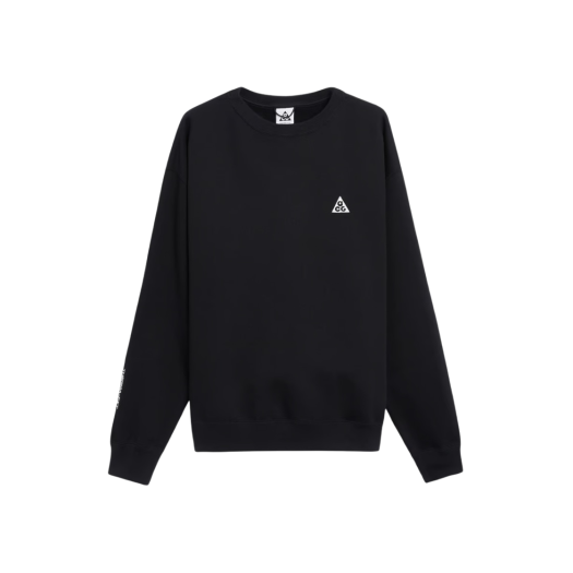 Nike ACG Therma-Fit Crew Fleece Sweatshirt Black - Asia