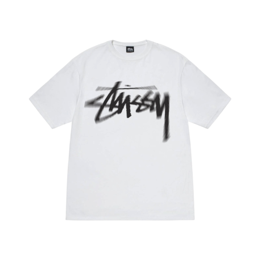 Stussy Dizzy Stock T-Shirt White