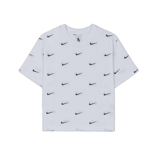 (W) Nike NRG Swoosh Logo T-Shirt White