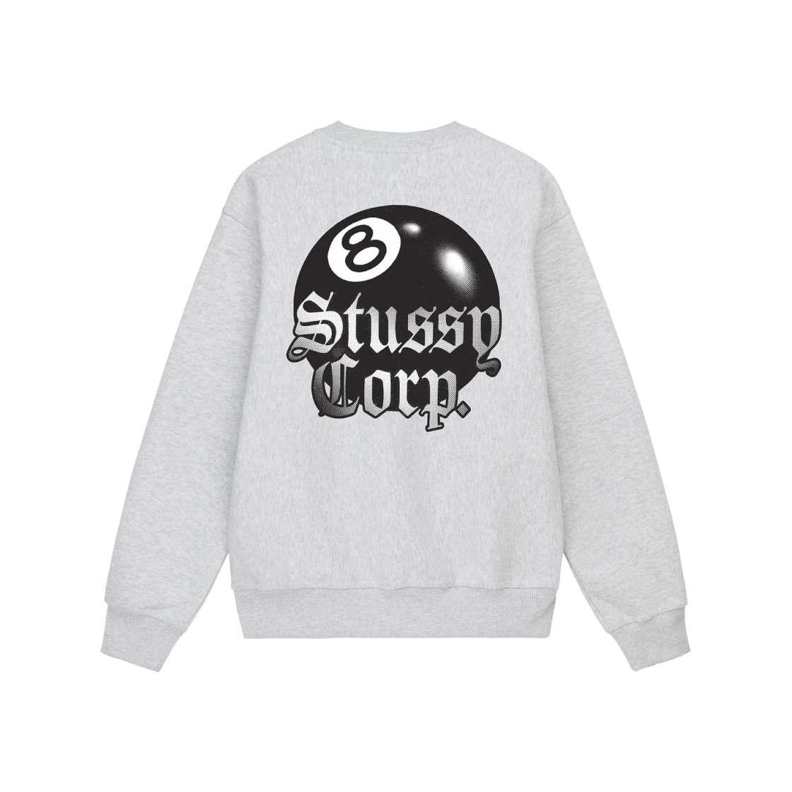 ★韓国の人気★【STUSSY】★8 BALL CORP. CRE.W★スウェット★ ☆韓国の人気☆【STUSSY】☆8 BALL CORP. CRE.W☆スウェット☆
