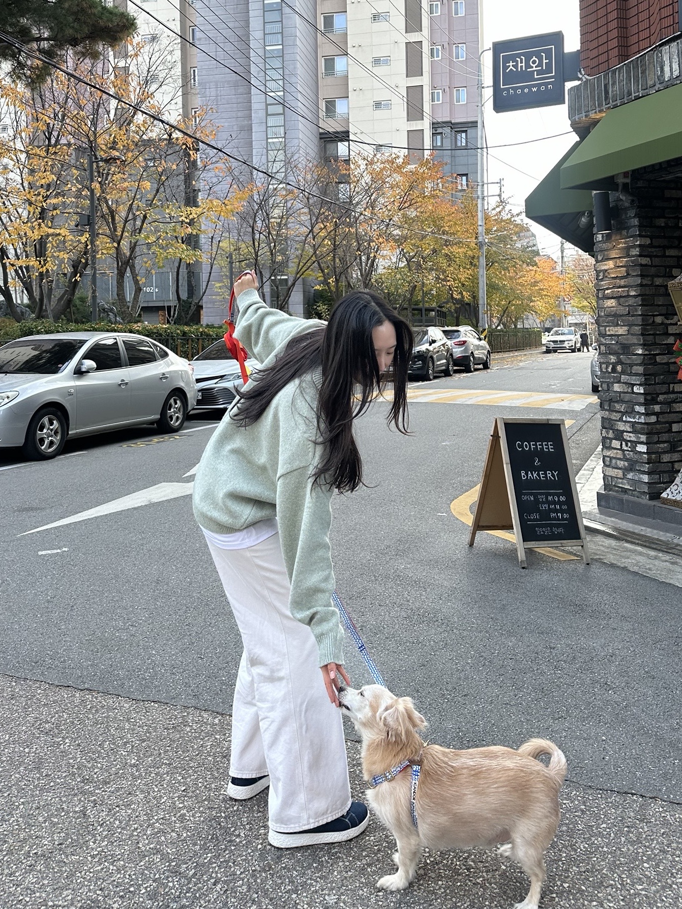 [6% 적립] LeMouton Buddy Black 착용 스타일 - 2