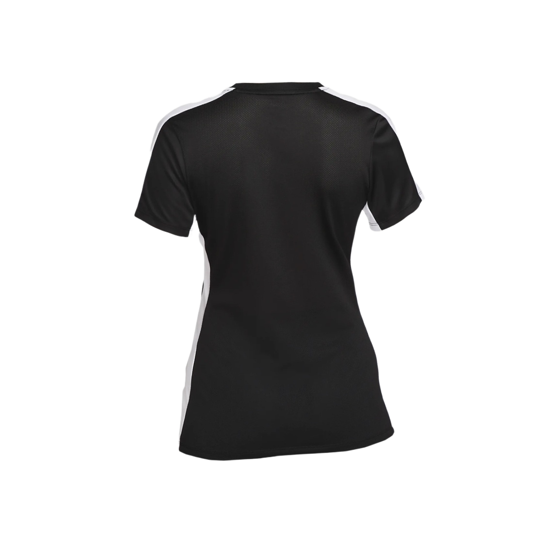 DX0522-010 (W) Nike Dri-Fit Academy Short Sleeve Football Top Black White - Asia - #2