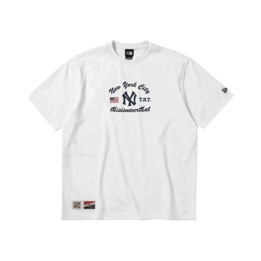 Thisisneverthat x New Era x MLB New York Yankees T-Shirt White
