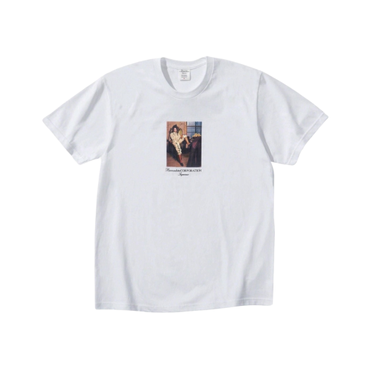 슈프림 마크 레키 그린스크린 티셔츠 화이트 - 23FW | Supreme