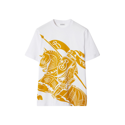 (W) Burberry EKD Cotton T-Shirt Pear