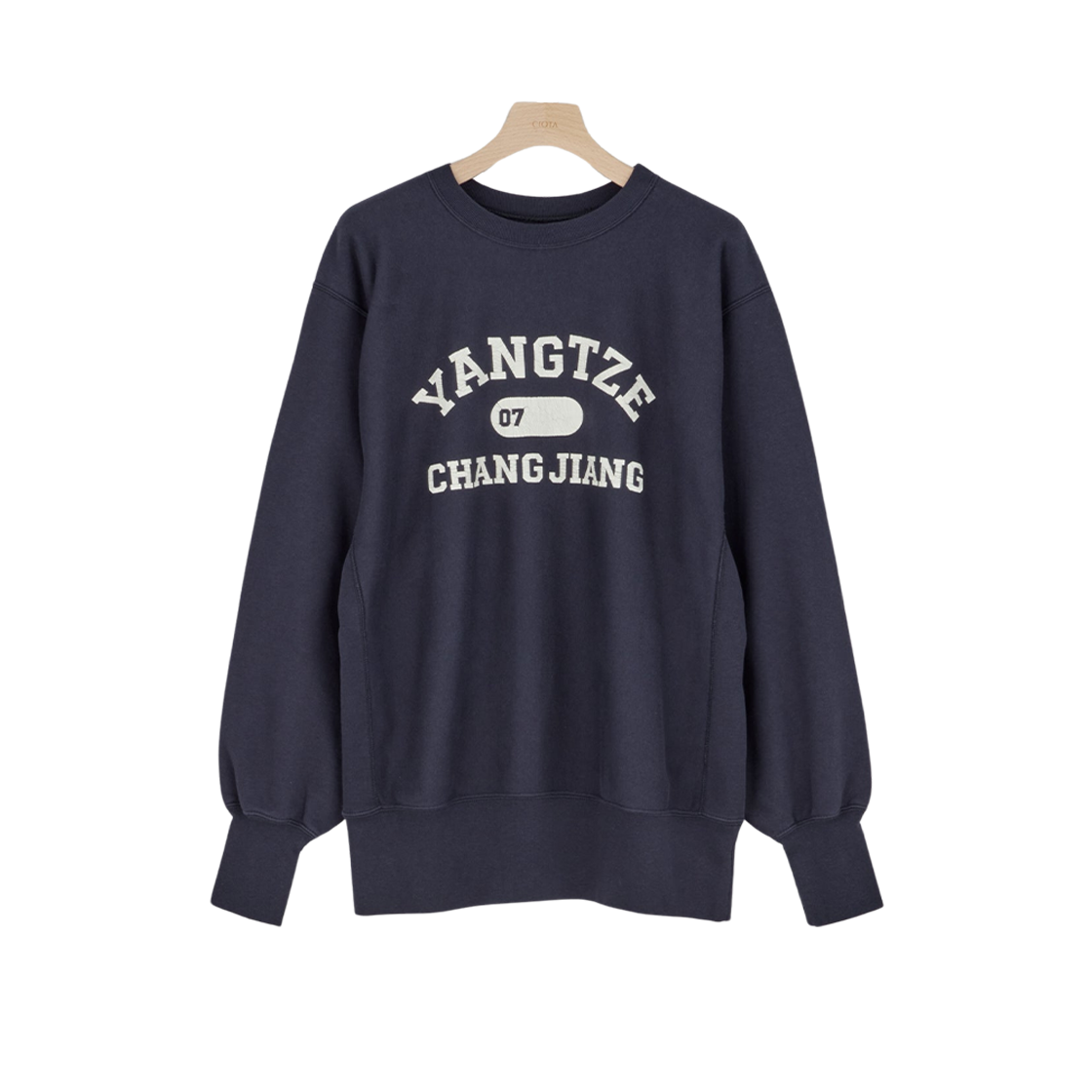 CSLM-123 Ciota Printed Sweatshirt Navy