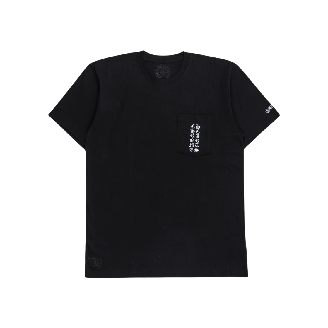 CHROME HEARTS クラシック ネック レターズ ロゴ Tシャツ TEE CHROME HEARTS クラシック ネック レターズ ロゴ Tシャツ TEE