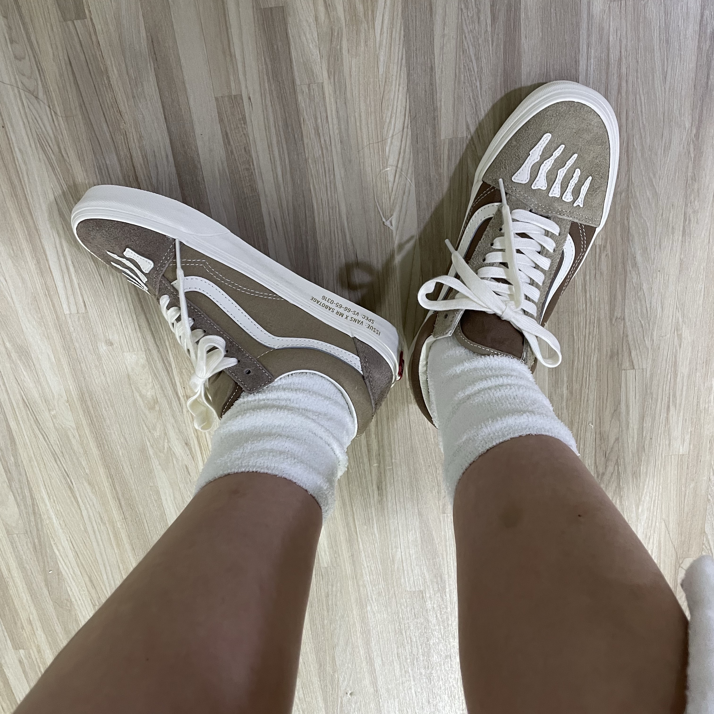 Vans x Mark SBTG Old Skool Incense 착용 스타일 - 1
