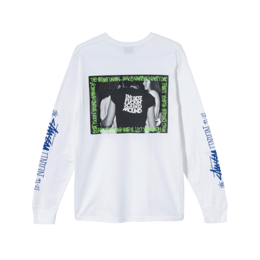 Stussy x Union Best Fuckin' Sound LS T-Shirt White