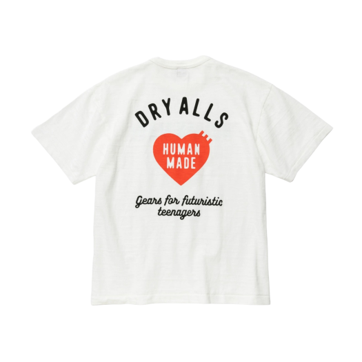 Human Made Heart Logo T-Shirt White
