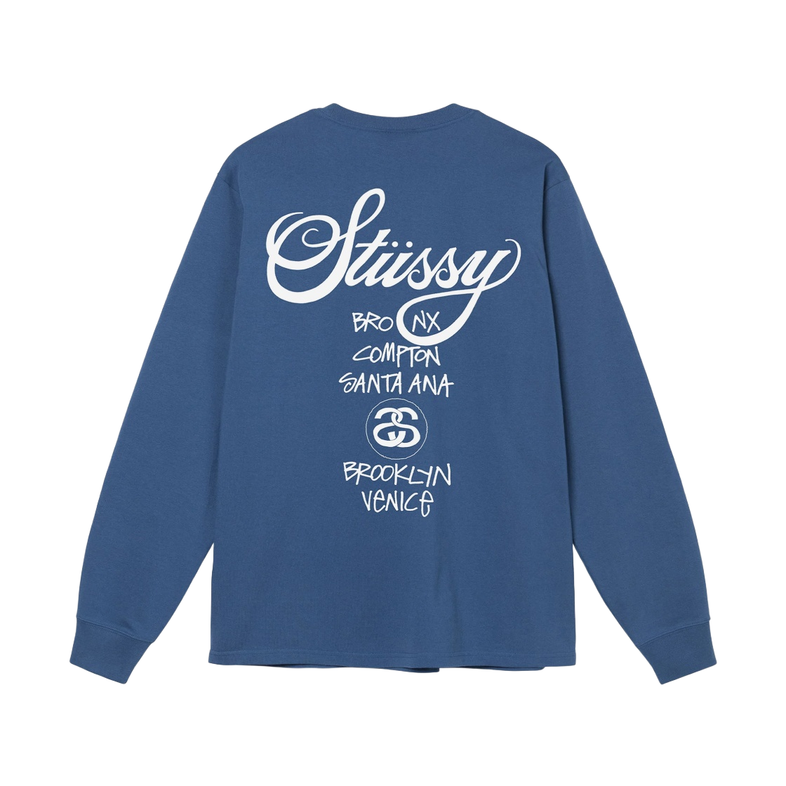 3993615/3993659/3993714 Stussy DSM World Tour LS T-Shirt Midnight - #2