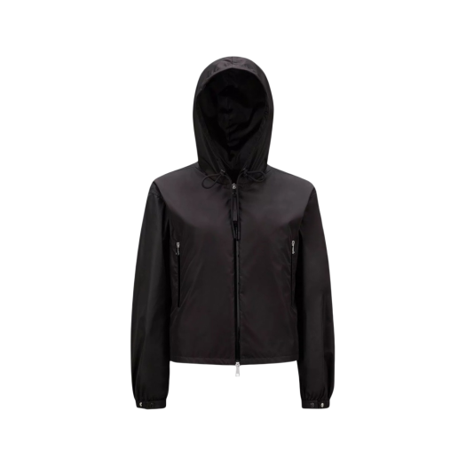 (W) Moncler Vernois Hooded Jacket Black - 23SS