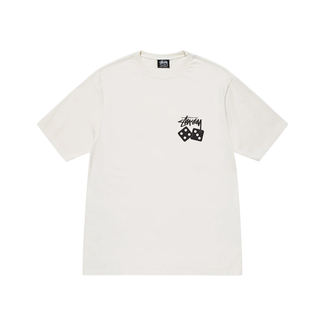 1904721/1904883H/1904883J/1905077 Stussy Dice Pigment Dyed T-Shirt Natural - #2