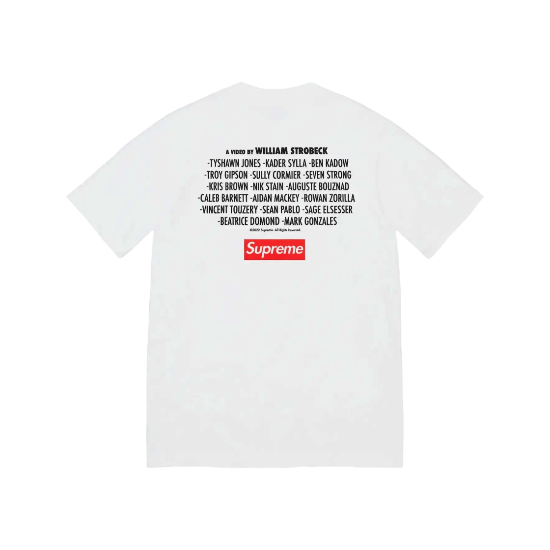 슈프림 플레이 데드 티셔츠 화이트 - 22FW | Supreme | KREAM