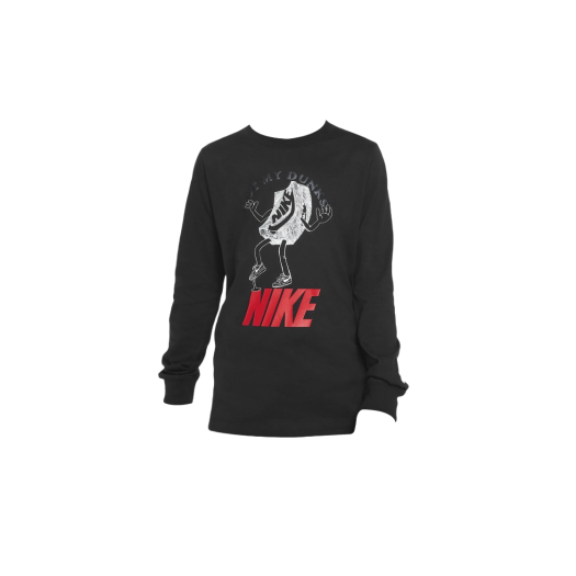 (Kids) Nike NSW Long-Sleeve T-Shirt Black