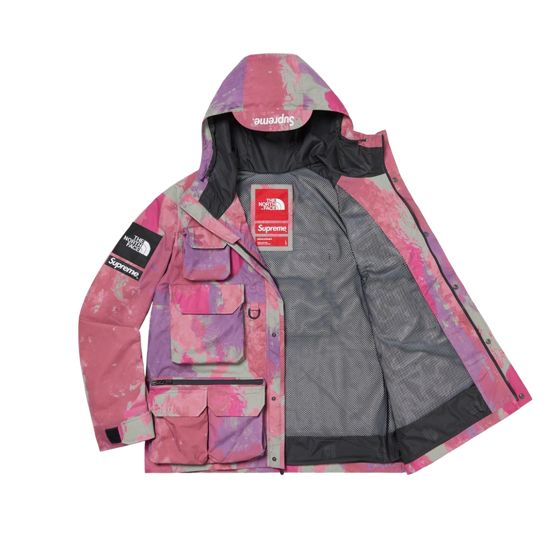 NF0A4QSX851 Supreme x The North Face Cargo Jacket Multi-Color - 20SS - #2