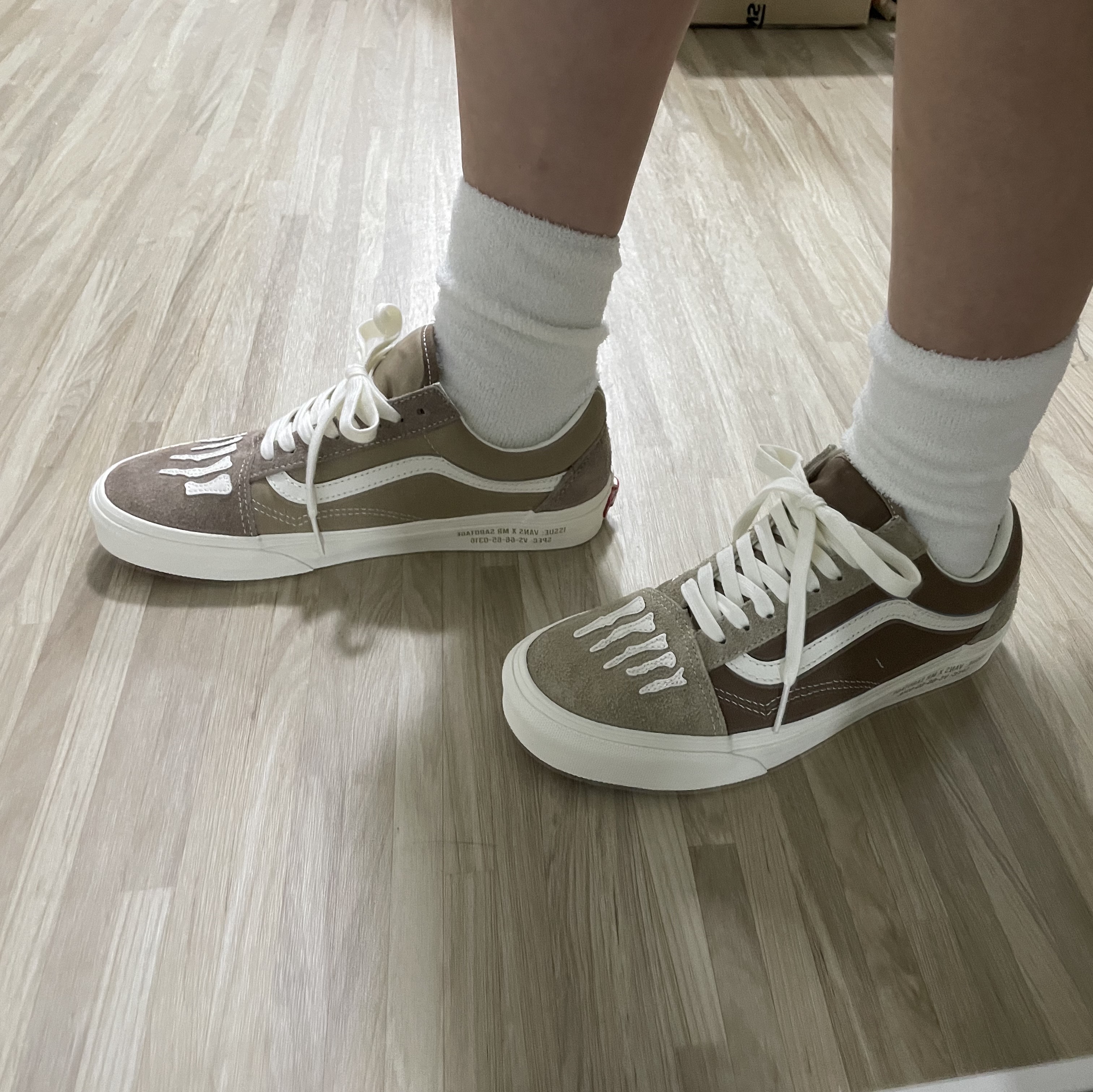Vans x Mark SBTG Old Skool Incense 착용 스타일 - 3