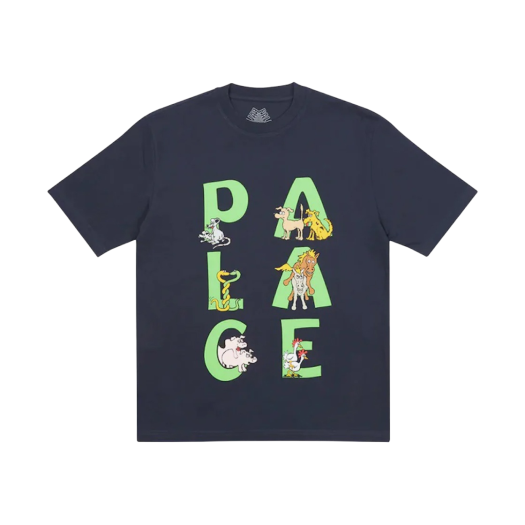 Palace Session T-Shirt Navy - 22FW