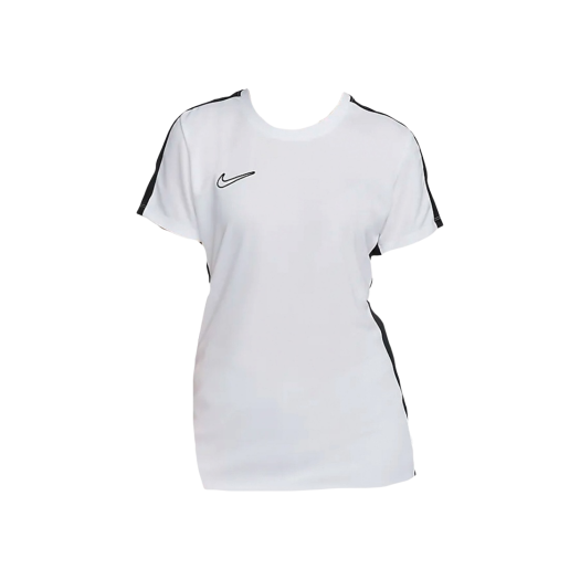 (W) Nike Dri-Fit Academy Short Sleeve Football Top White - Asia