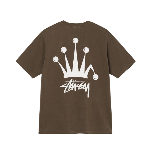 Stussy Regal Crown T-Shirt Coffee