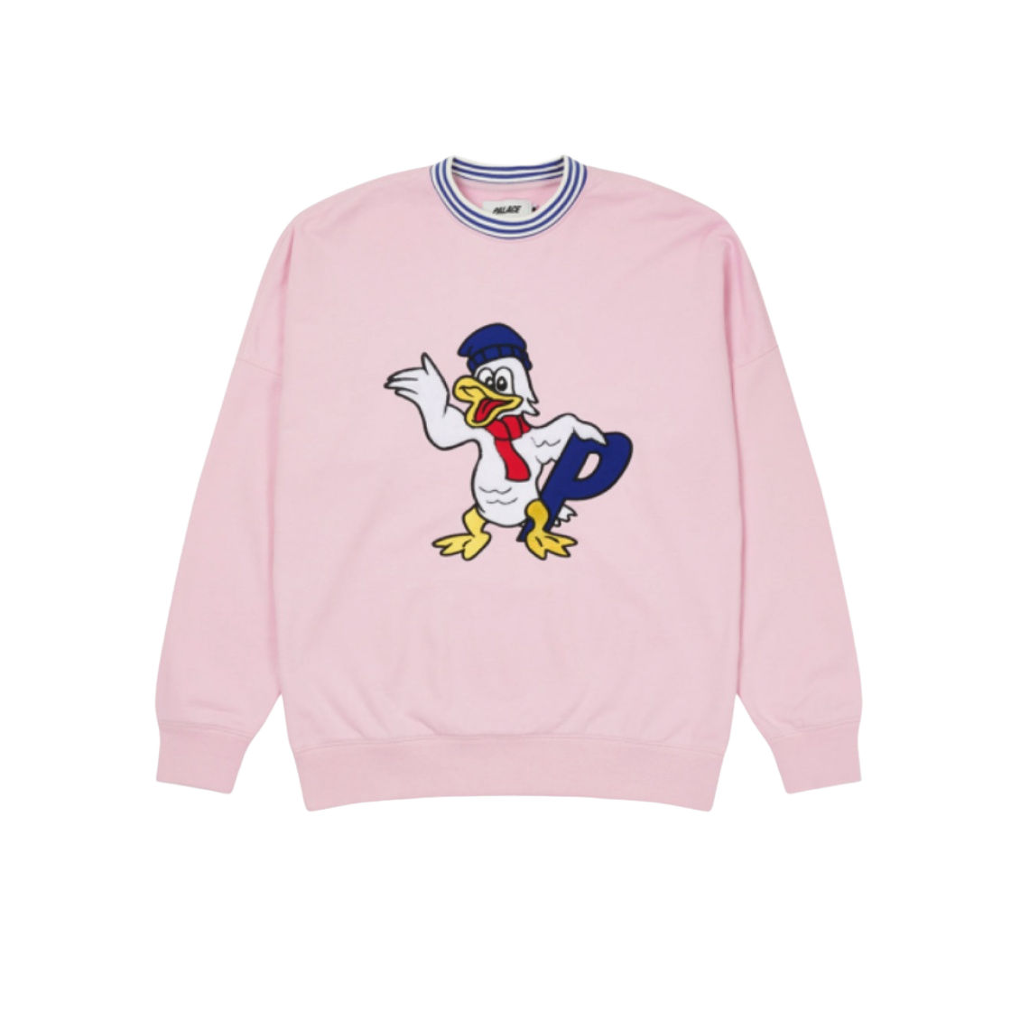 팔라스 칠리 덕 아웃 드롭 숄더 크루넥 그레이 말 - 20FW | Palace | KREAM