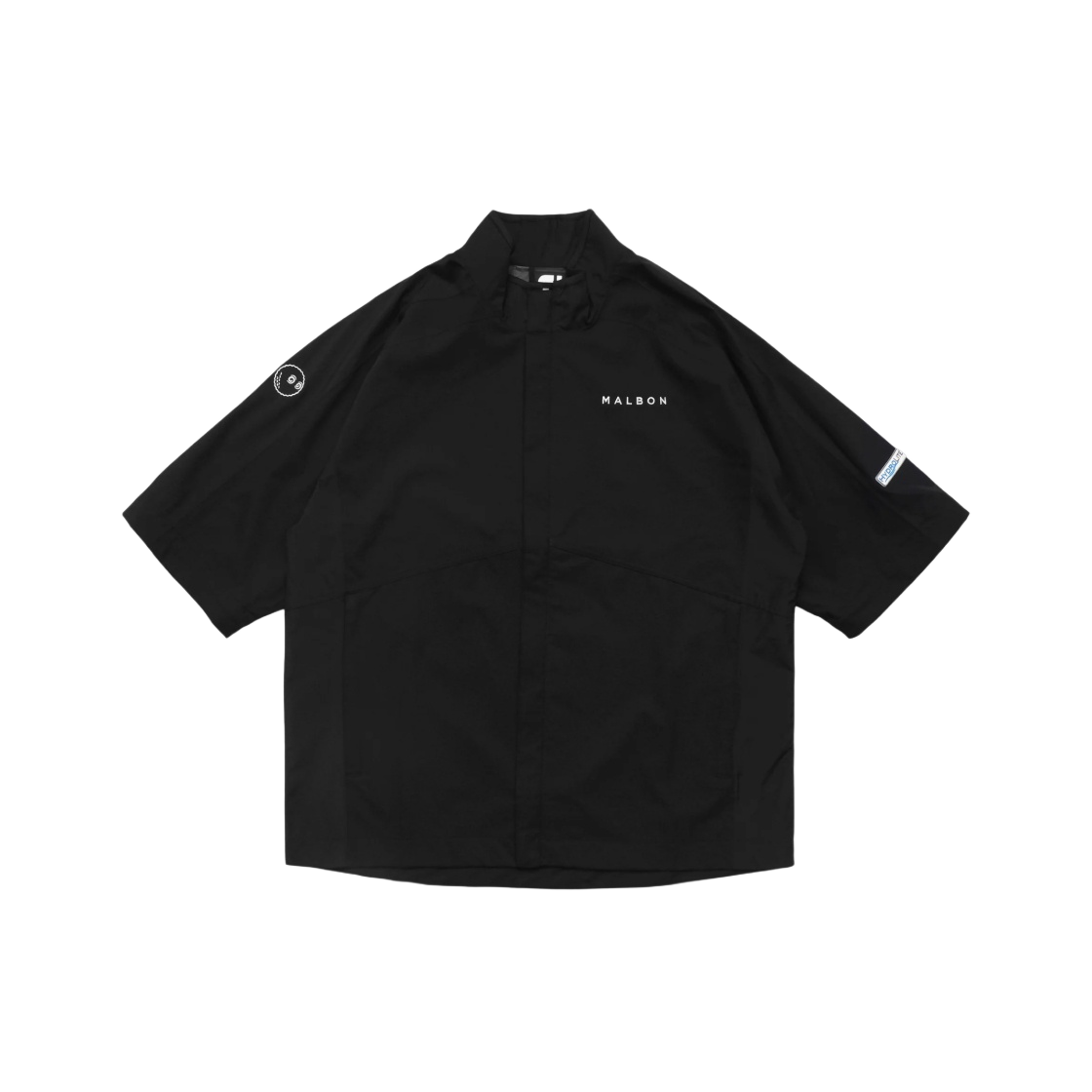- Malbon Golf x Footjoy Hydrolite Zip Off Sleeves Rain Jacket Black - #2