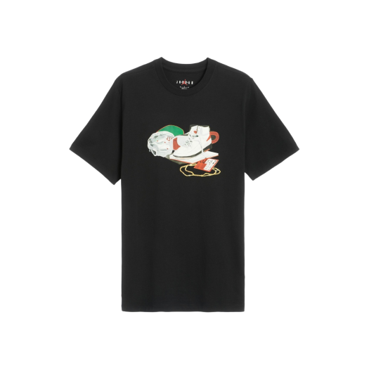 Jordan Flight Artist Series By Jacob Rochester Graphic S/S T-Shirt Black - US/EU