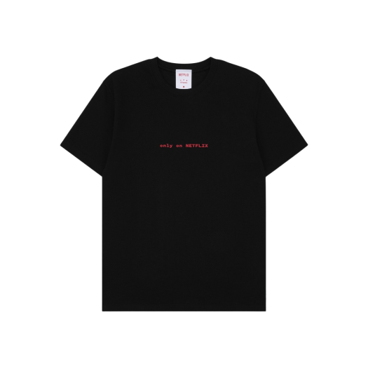 IAB Studio x Netflix SS T-Shirt Black