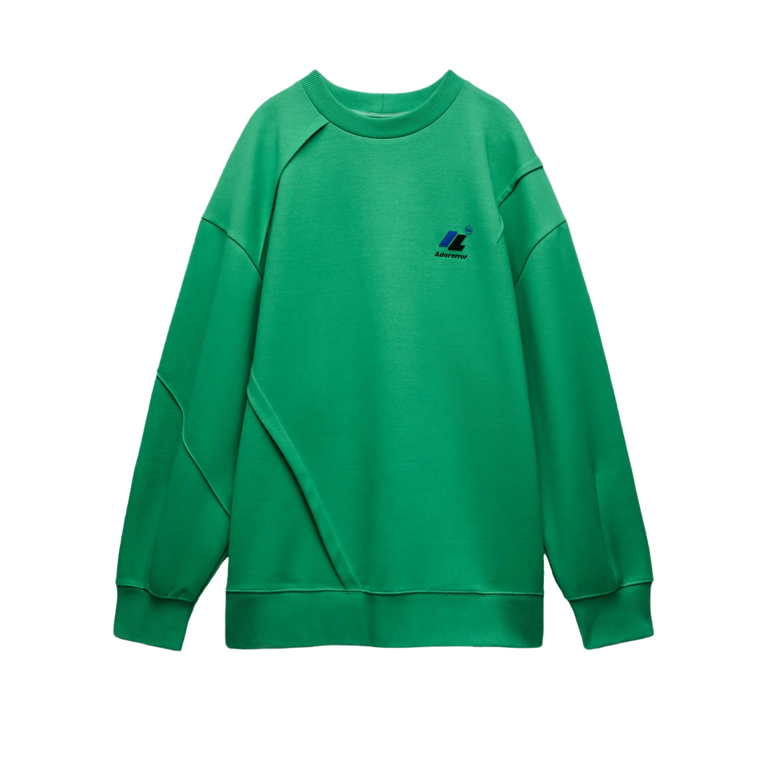자라 x 아더에러 오버사이즈 스웨트셔츠 그린 | Zara | KREAM