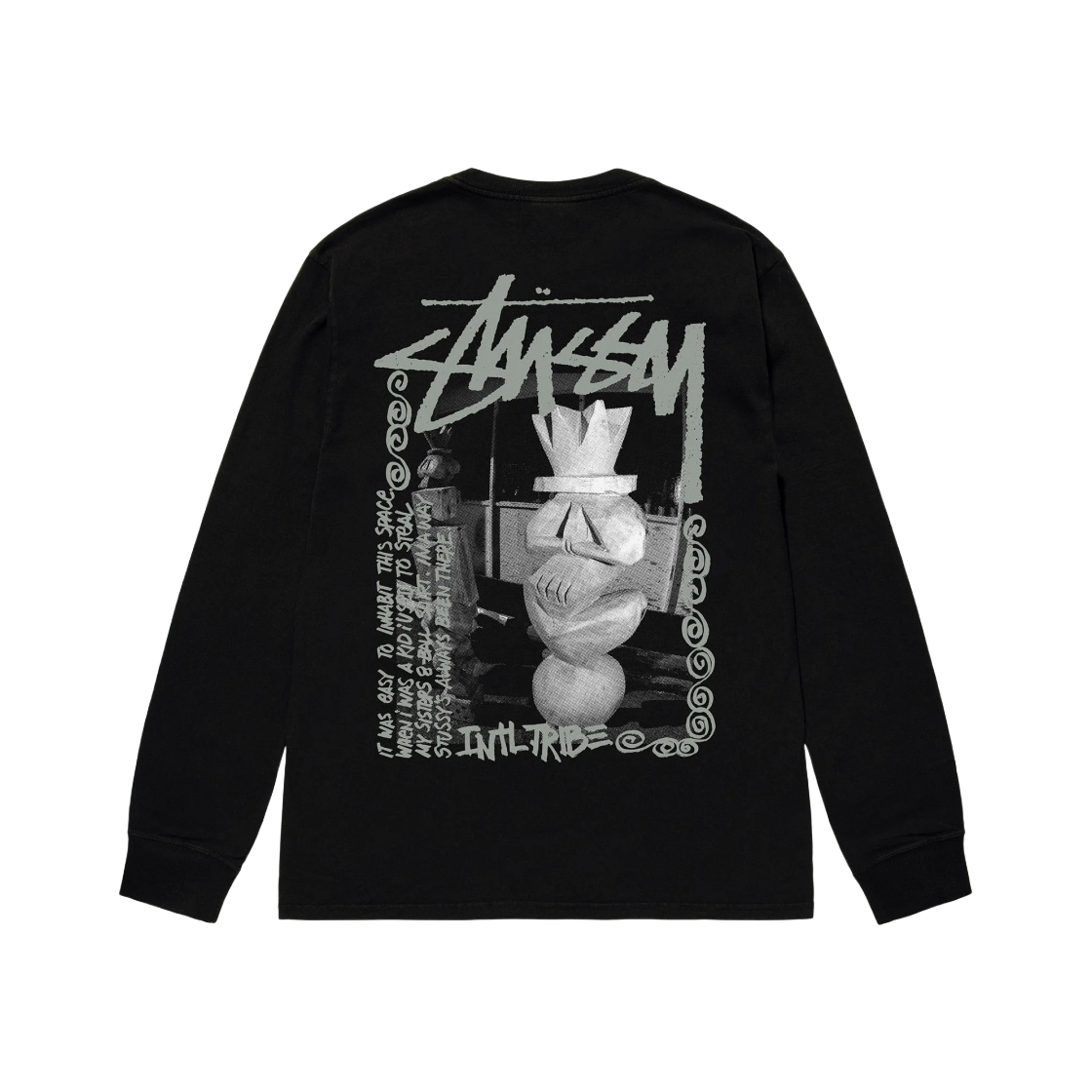 스투시 란딘 롱슬리브 티셔츠 화이트 | Stussy | KREAM