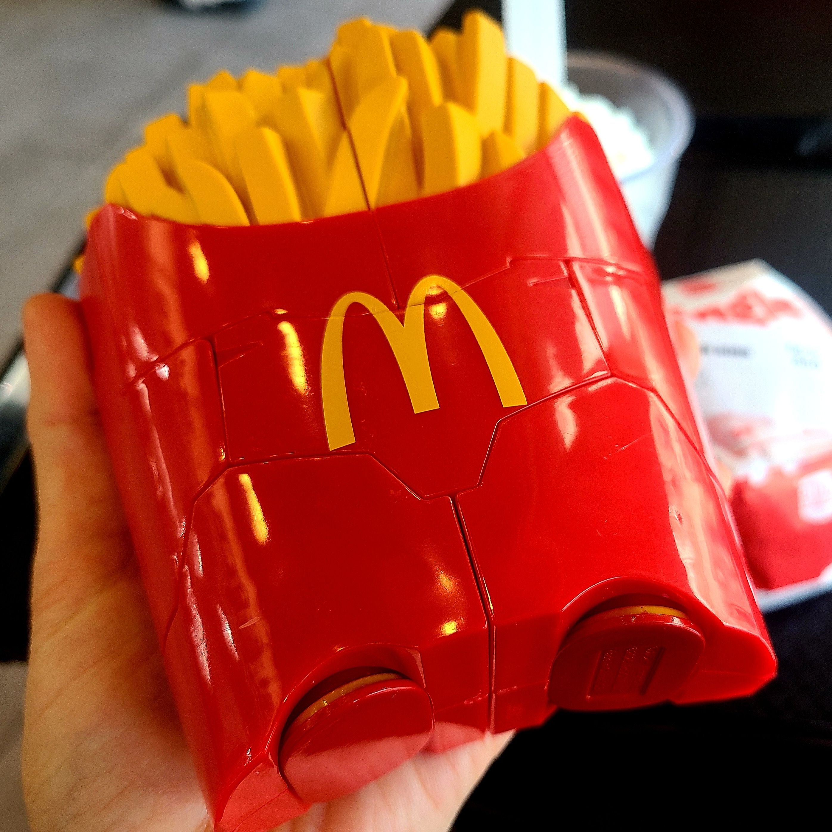 McDonald's x Evangelion Value Set Figure 착용 스타일 - 3