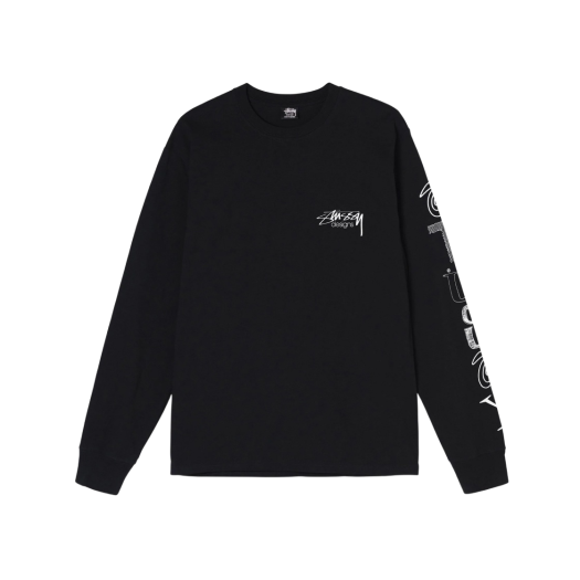 Stussy Ransom LS T-Shirt Black