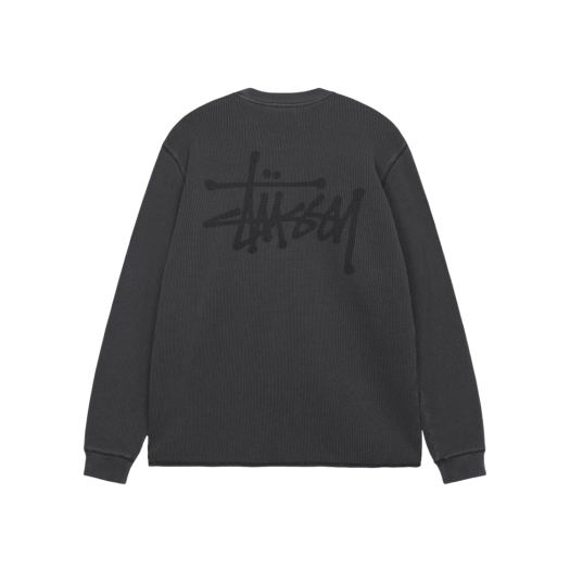 스투시 레이지 롱슬리브 티셔츠 페이디드 블랙 | Stussy | KREAM