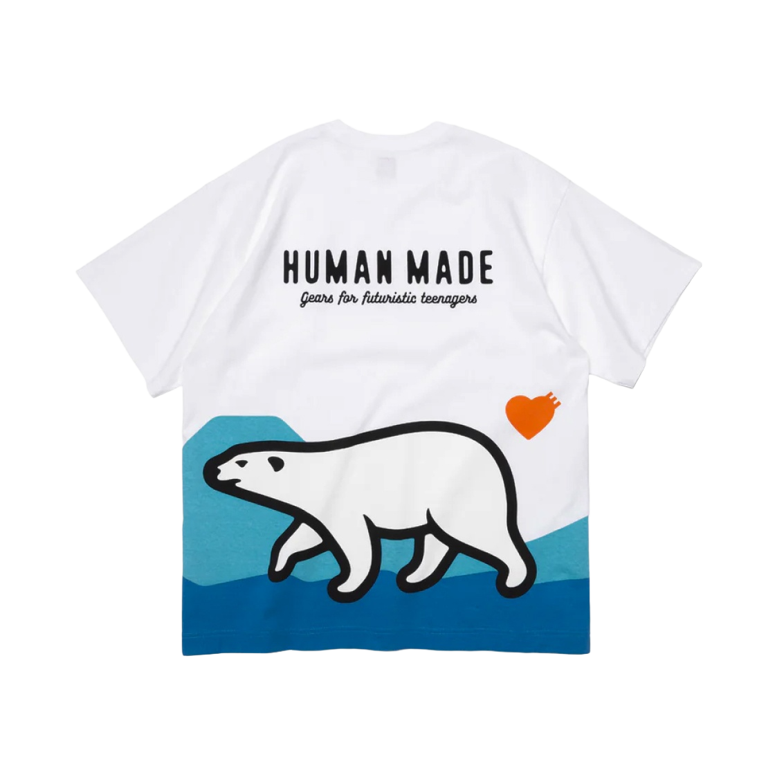 HM25CS034 Human Made Graphic T-Shirt White - 대표 이미지 #1