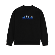 ★Maison Kitsune x Ader Error Yoga Blue Fox Sweatshir.t★ Maison Kitsuné - Maison Kitsuné x Ader Error Yoga Blue Fox
