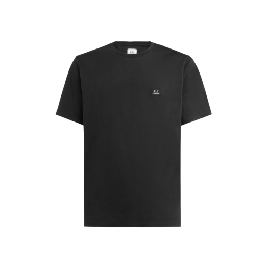 C.P. Company 30/1 Jersey Small Logo T-Shirt Black - 23FW