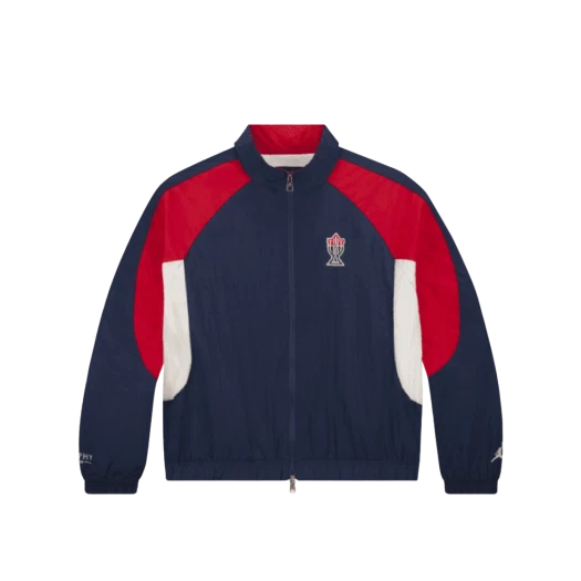 조던 레거시 AJ6 라이트웨이트 자켓 블랙 짐레드 - US/EU | Jordan | KREAM Jordan Legacy AJ6 Lightweight Jacket Black Gym Red - US/EU