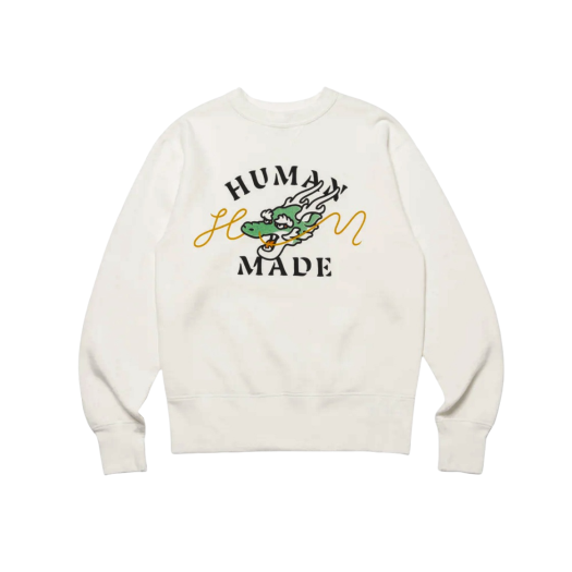 휴먼 메이드 드래곤 스웨트셔츠 #1 블랙 | Human Made | KREAM