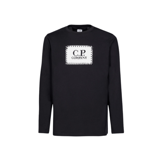 C.P. Company 30/1 Jersey Label T-Shirt Black - 23SS
