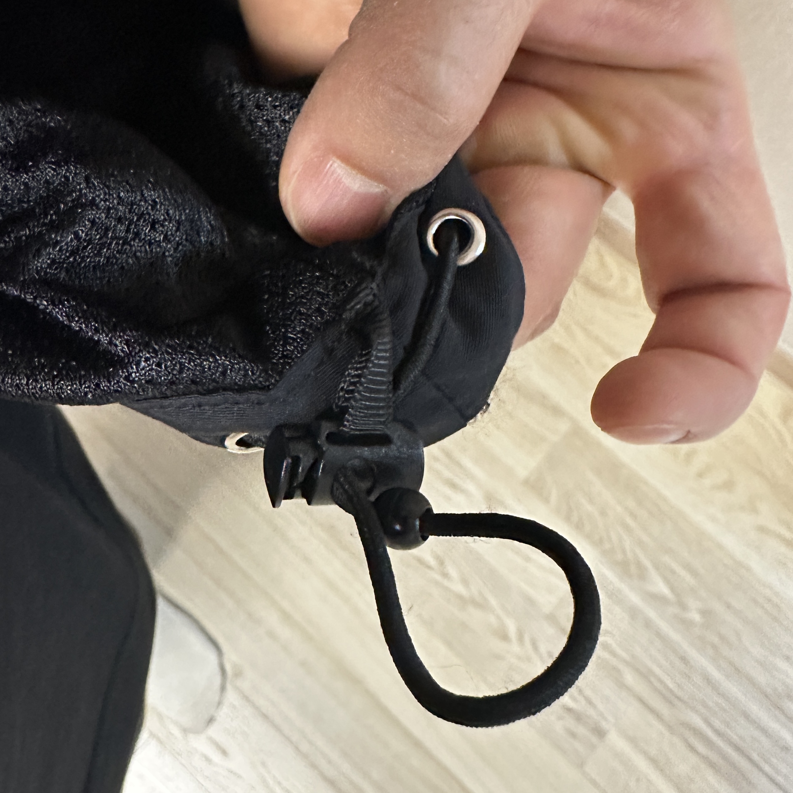 Supreme Contrast Zip Track Jacket Black - 25SS 착용 스타일 - 5