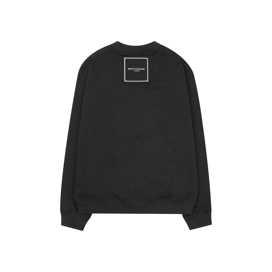 W221TS21721G Wooyoungmi Square Label Sweatshirt Grey - 22SS - 대표 이미지 #1