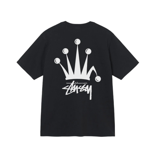 Stussy Regal Crown T-Shirt Black
